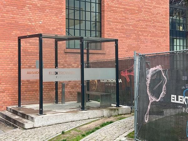 Bicycle shelters and outdoor smoking shelters